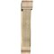 Ekena Millwork Traditional Traditional Rough Sawn Bracket w/ Offset Brace, Douglas Fir, 8"W x 42"D x 42"H BKT0806X42X42TRA01RDF - alternate 3